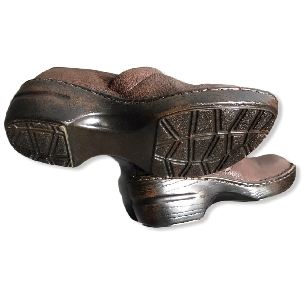 G.H. Bass & Co. | Brown Suede Sheena Leather Clog - Picture 6 of 12